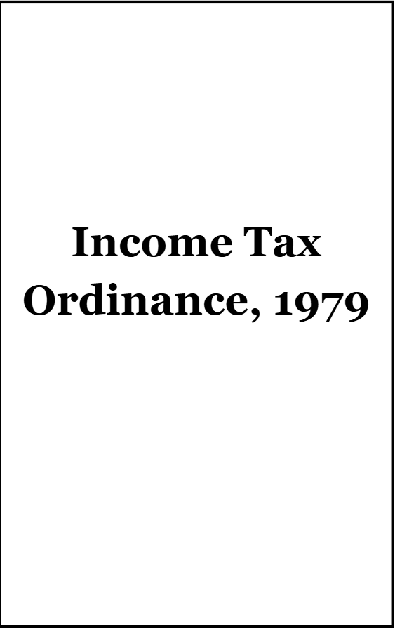 Income Tax Ordinance, 1979